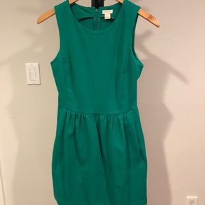 J. Crew Green Dress